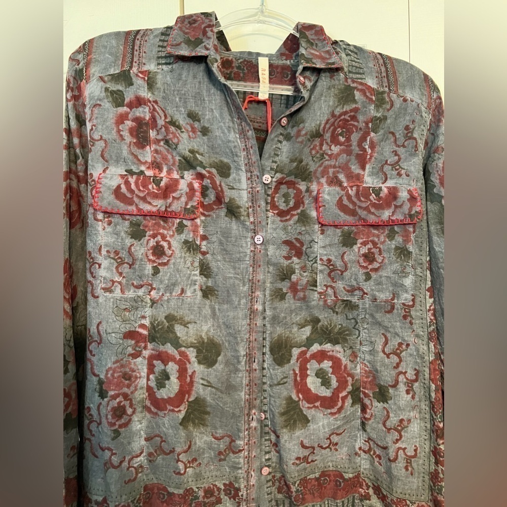 NWT Raga button down shirt Size Small - Picture 3 of 7